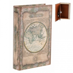 Книга-сейф "Старая карта мира" (0509-005)