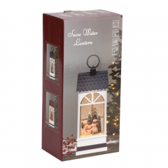 Новорічний ліхтар з підсвіткою та музикою "Святкова ялинка", 31 см (9240-008)