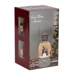 Новорічний ліхтар з підсвіткою та музикою "Святкове мерехтіння", 20,5 см (9240-031)