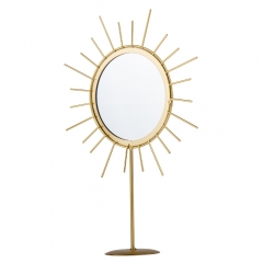 УЦІНКА Настільне дзеркало "Сонячне сяйво" (Подряпини на тримачі дзеркала,місцями відсутні кріплення на задній стінці дзеркала) (00BR-9025-001)