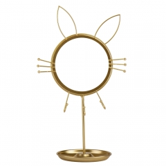 УЦІНКА Настільне дзеркало "Золоті вушка" (Подряпини та на деяких зеркалах відсутні кріплення,які тримають дзеркало) (00BR-9025-002)