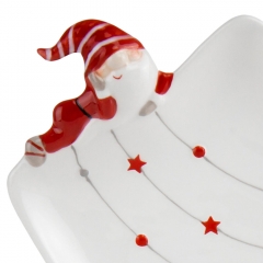 Блюдо "Новорічна зірка", 21,2 см (4000-053)