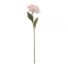 Цветок новогодный 66 см  розовый (6008-018)