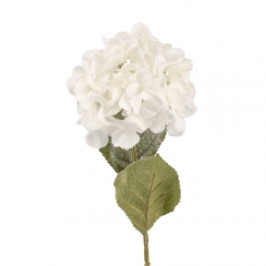 Цветок новогодный 66 см  белый (6008-019)