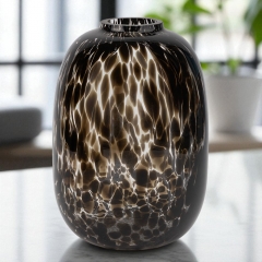 Ваза "Черная мозаика", 25 см ТОЛЬКО САМОВЫВОЗ (00BR-9287-017)