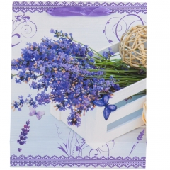 Подарунковий пакет "Лавандовий натюрморт", 31*42 см (18925-003)