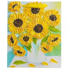 Подарочный пакет "Акварельные мазки", 18*23 см (18925-007)