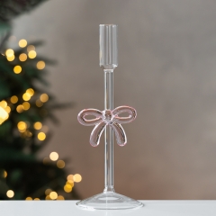 Подсвечник "Элегантный бантик", 24 см (2020-011)