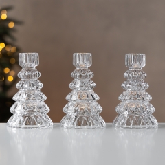 Подсвечник "Елочный каскад", 13,3 см (2020-016)