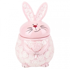 УЦІНКА Ємність для зберігання "Романтичний кролик", 1,1 л (Дефект фарби та заливки,тріщини,скол) (00BR-4000-020)