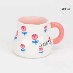 Кружка "Тюльпани", 400 мл (9304-002)