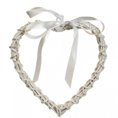 Венок подвесной из лозы "Вечная любовь" 20*20 см (5002-027)