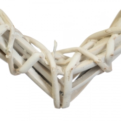 Венок подвесной из лозы "Вечная любовь" 20*20 см (5002-027)