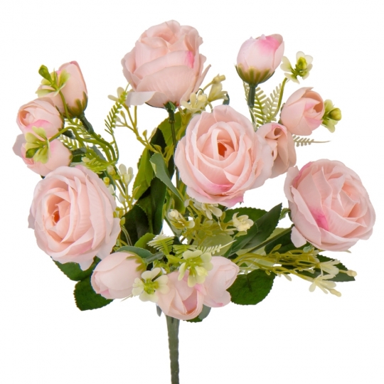 Букет троянд "Люсі", рожевий, 35 см (9105-012)