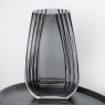 УЦІНКА Ваза "Сірий контур", 28 см (Нерівний край,потерта ваза) (00BR-9099-031)