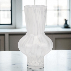 Ваза "Біла іскристість", 26 см ТІЛЬКИ САМОВИВІЗ (9287-006)