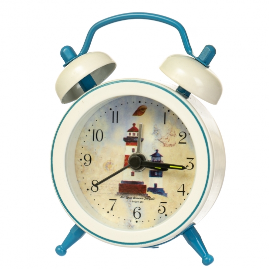 Годинник-будильник "Морська символіка" (рандомний вибір дизайну) (007AK)