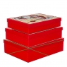 УЦІНКА Коробка "Дід Мороз зі сніговиком" (В наявності тільки 2 коробки із трьох розмір S і M) (00BR-8211-025/2)