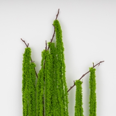 Искусственная свисающая ветка "Амарант", зеленая, 120 см (9297-004)