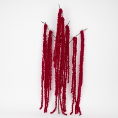 Искусственная свисающая ветка "Амарант", бордовая, 120 см (9297-005)