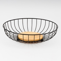 Фруктовница "Фруктовый эдем", черная, 28 * 7 см СПАСЕННАЯ ПОЗИЦИЯ (9282-003)