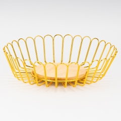 Фруктовница "Дары Солнца", золотая, 28 * 9 см СПАСЕННАЯ ПОЗИЦИЯ (9282-004)