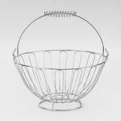 Фруктовница "Элегантная классика", серебро, 24 * 12,5 см СПАСЕННАЯ ПОЗИЦИЯ (9282-011)