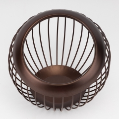 Фруктовница "Орбита", коричневая, 20 * 18 см СПАСЕННАЯ ПОЗИЦИЯ (9282-019)