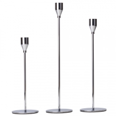 Набор из 3 подсвечников "Серебро", 32*27*22 см (9137-002)