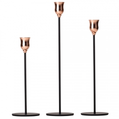 Набір з 3 підсвічників "Магія полум