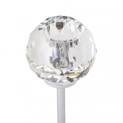 Набор из 3 подсвечников "Бриллиант", серебряный, 32*27*22 см (9137-013)