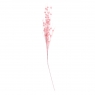 Декоративна гілка "Засніжені намиста" світло-рожева (2010-062)