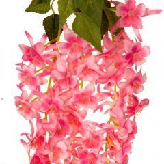 Штучна ампельна гілка, рожева, 117 см (8701-021)