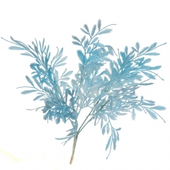 Искусственная ветка 35 см., голубая (8702-001)