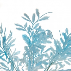 Искусственная ветка 35 см., голубая (8702-001)