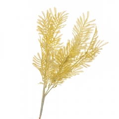 Искусственная ветка 35 см., желтая (8702-008)