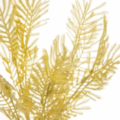 Искусственная ветка 35 см., желтая (8702-008)