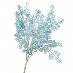 Искусственная ветка 37 см., голубая (8702-009)