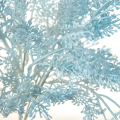 Искусственная ветка 37 см., голубая (8702-009)