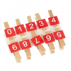 Прищіпка "Цифри" (0358J)