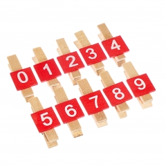 Прищіпка "Цифри" (0358J)