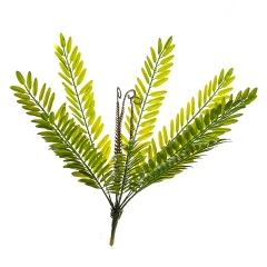 Ветвь папоротника зелёно-желтая искусственная (8408-054)