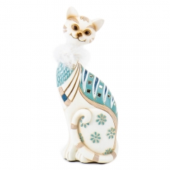 Статуэтка "Белая кошка" (8933-001)