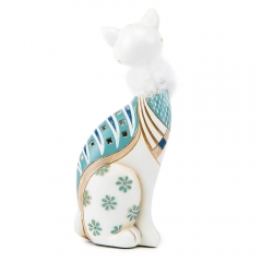 Статуэтка "Белая кошка" (8933-001)