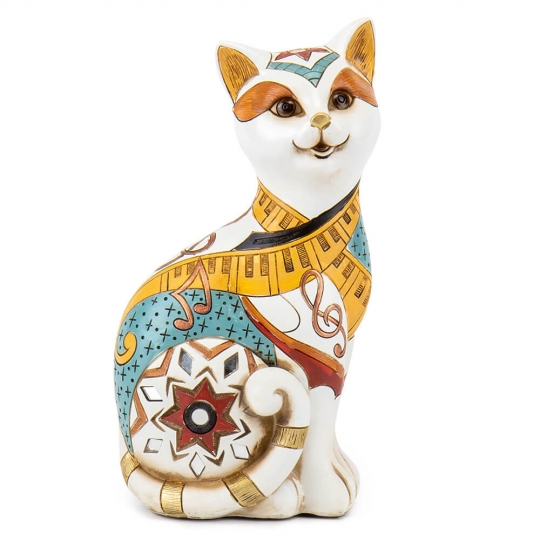 Статуетка "Етно кішка", 25 см (8933-004)