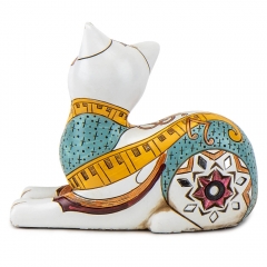 Статуэтка "Этно кошка", 15 см (8933-005)