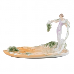 Блюдо "Девушка в листе" (14 см) (20018AA)