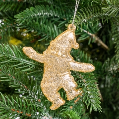 Набір прикрас "Золоті Санти" (022NR/gold)