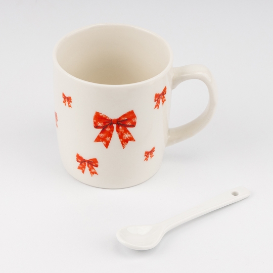 Кружка с ложечкой Кружка с ложечкой