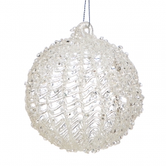 Елочная игрушка "Хрустальный шар" (072NB)